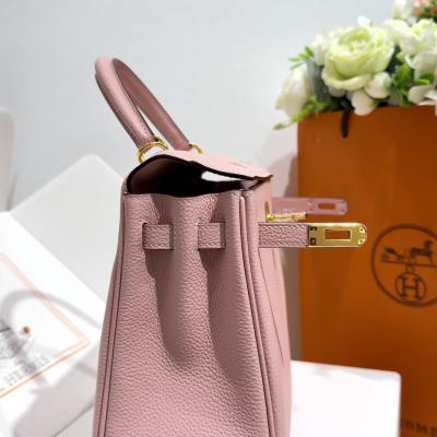 wholesale quality hermes kelly 25 togo retourn rose sakura ghw